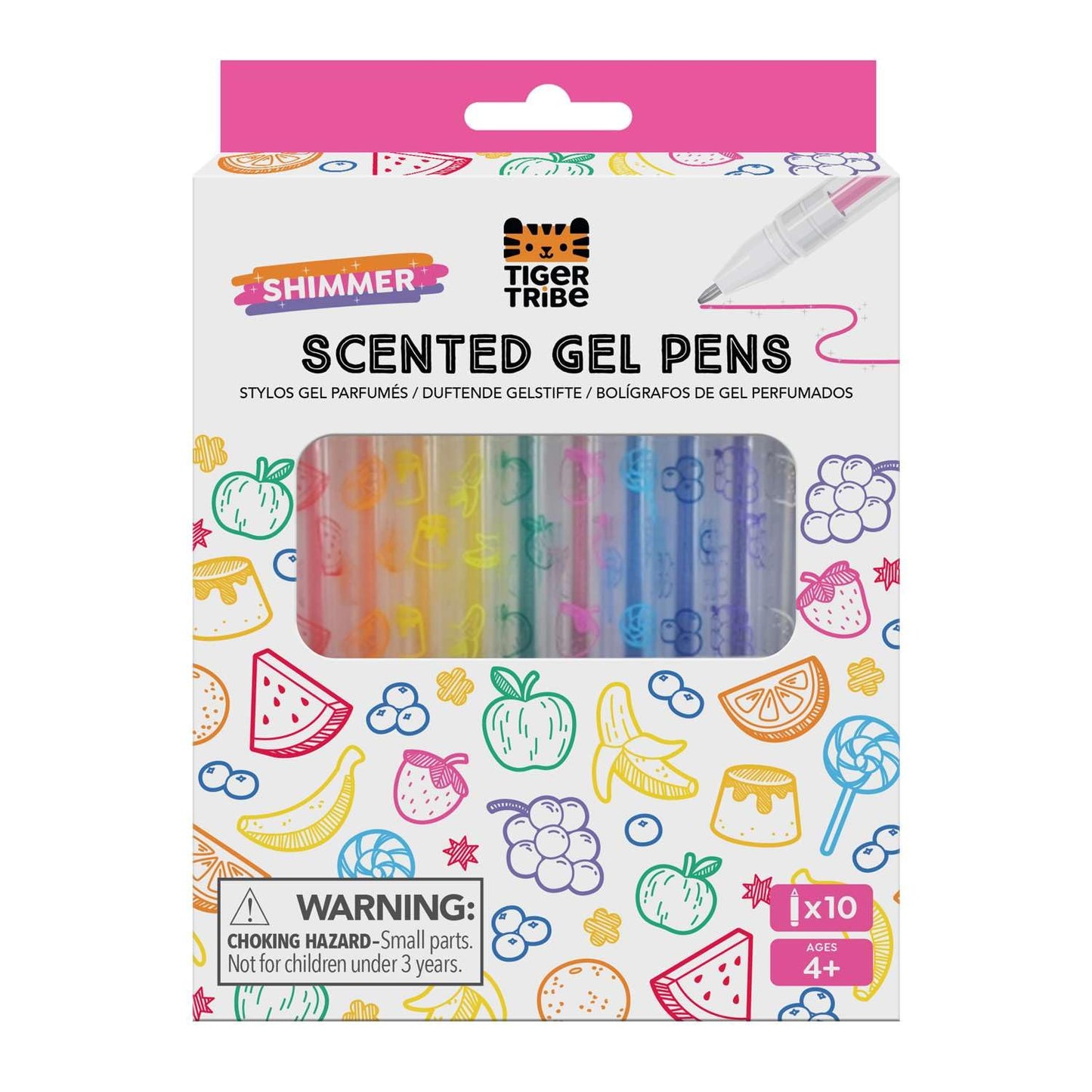 Tiger tribe scented gel pens