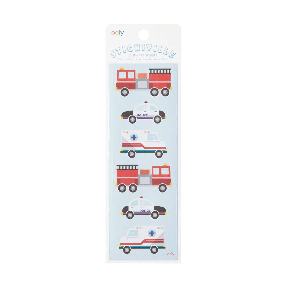 Ooly StickiVille 2 Sticker Sheets