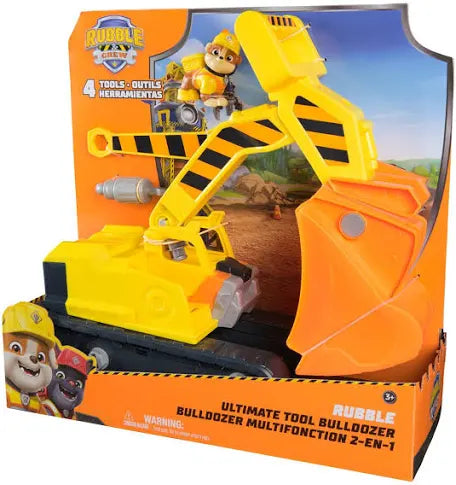 Paw Patrol Rubble & Crew Rubble Ultimate Tool Bulldozer