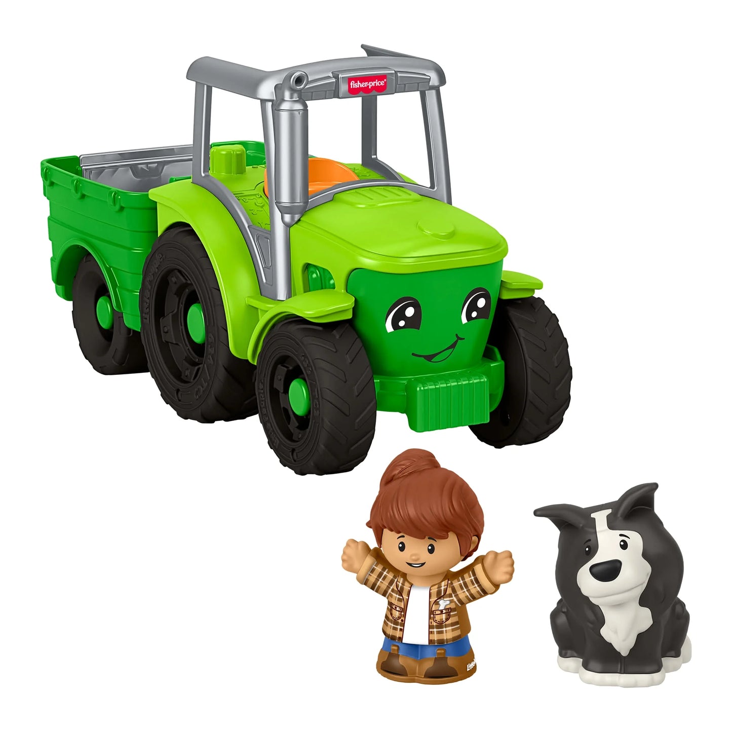 Little People Push & Play Tractor