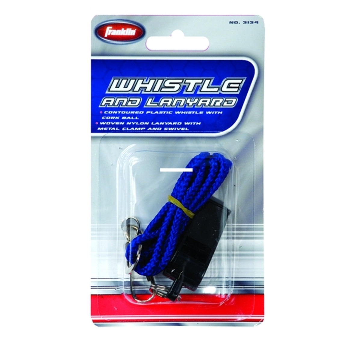 Franklin Plastic Whistle & Lanyard