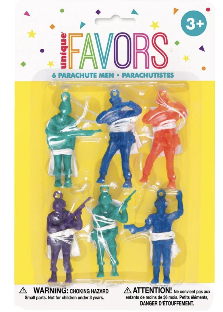 Unique Party Favors Parachute Men