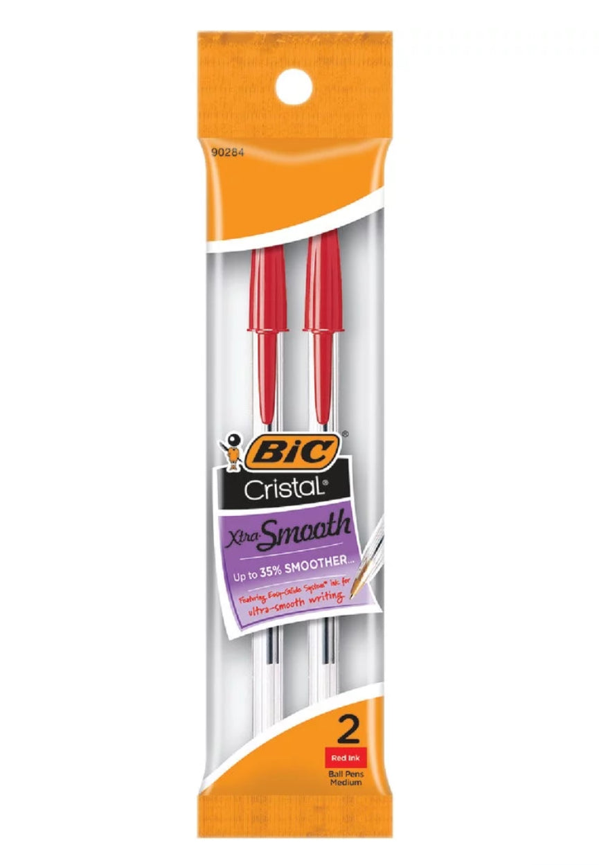BiC Cristal Xtra-Smooth 2 Pens