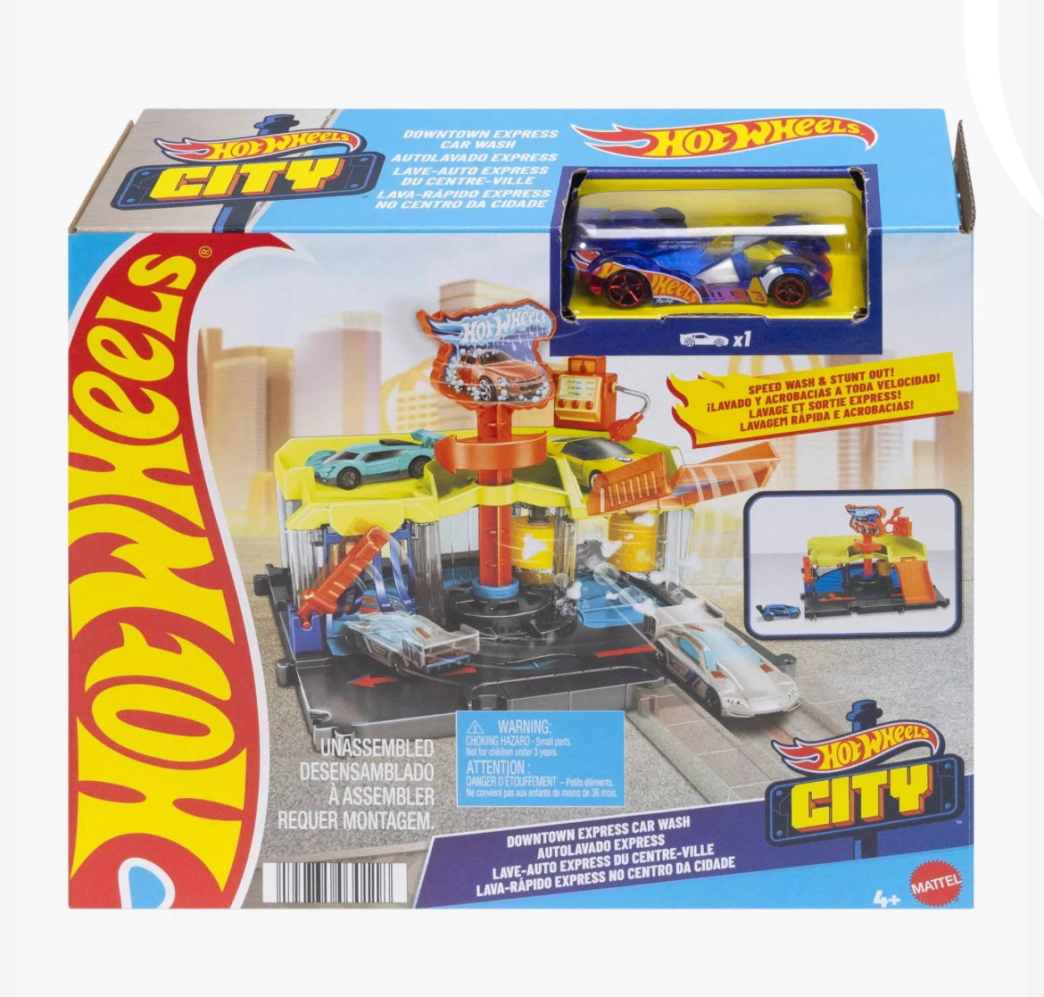Hot Wheels Downtown Express Car Wash