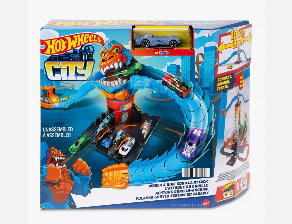 Hot Wheels Wreck & Ride Gorilla Attack