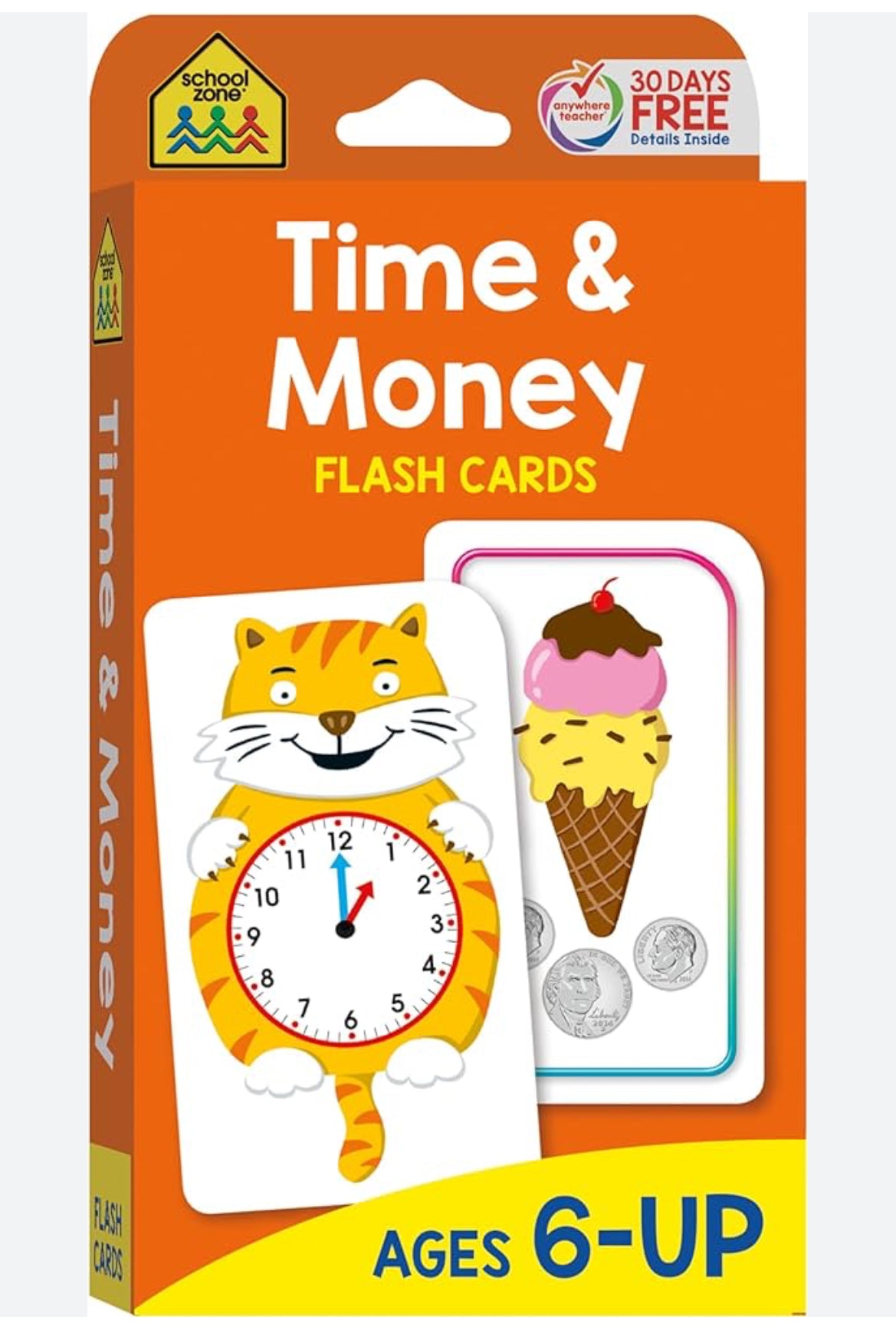 School Zone Flash Cards Ages 6-Up