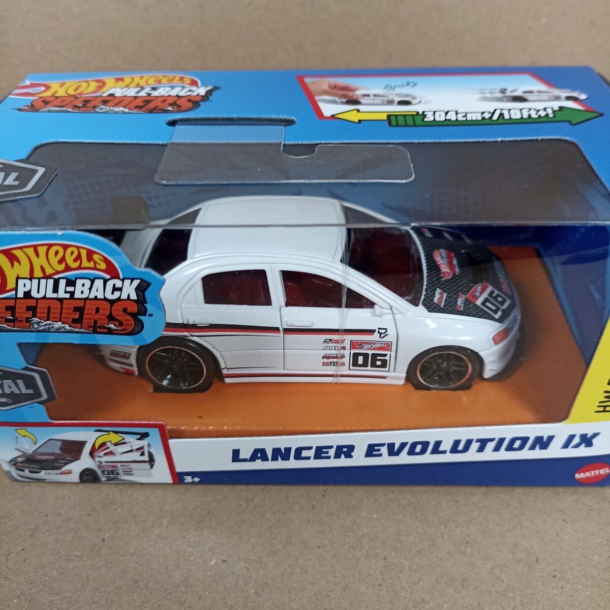 Hot wheel pull back speed