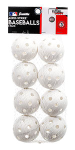 Franklin Aero-Strike Baseballs White