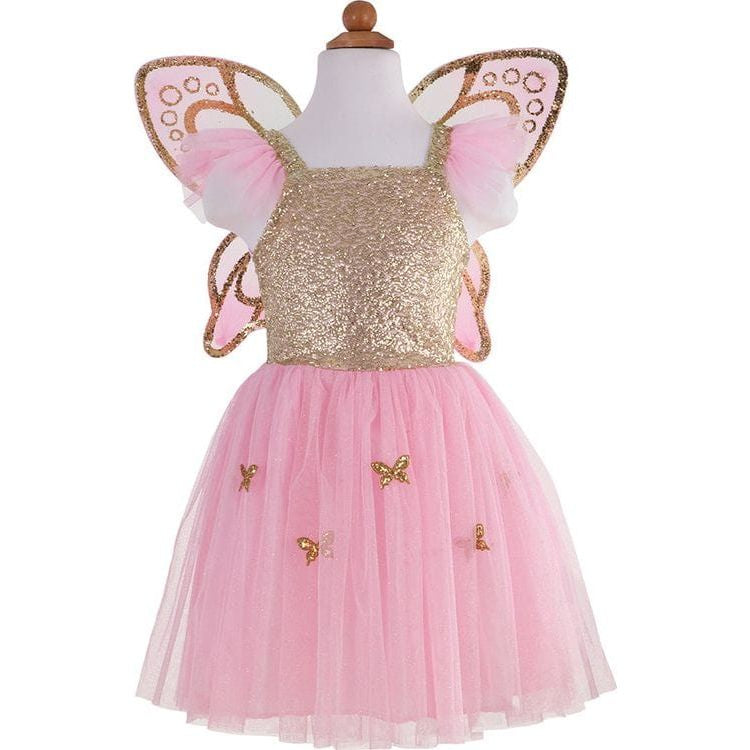 Great Pretenders Gold Butterfly Dress & Wings