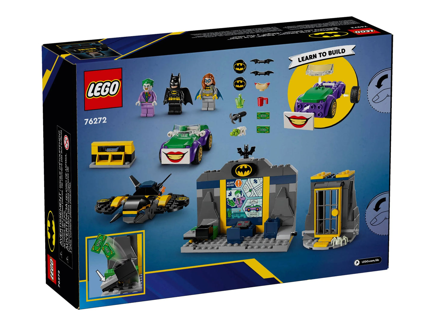 LEGO 76272 The Batcave with Batman, Batgirl and The Joker