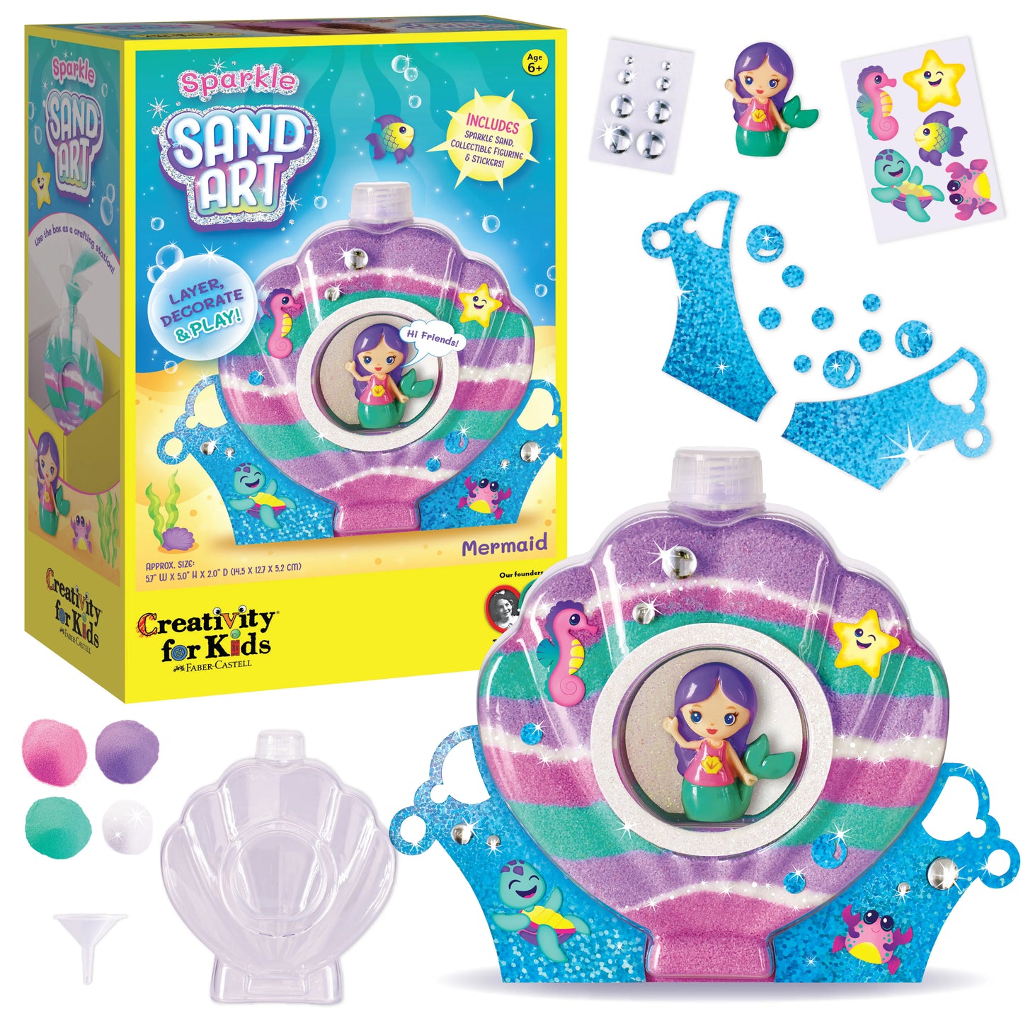 Creativity for Kids Sparkle Sand Art