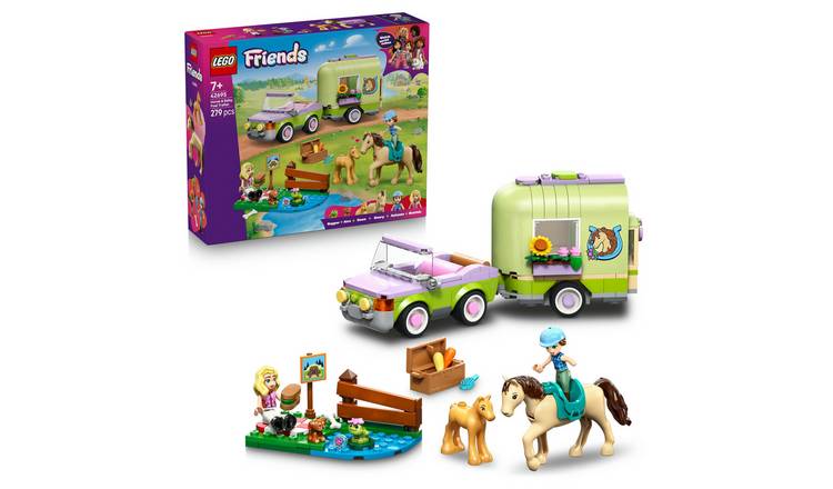 LEGO Friends 42695 Horse & Baby Foal Trailer