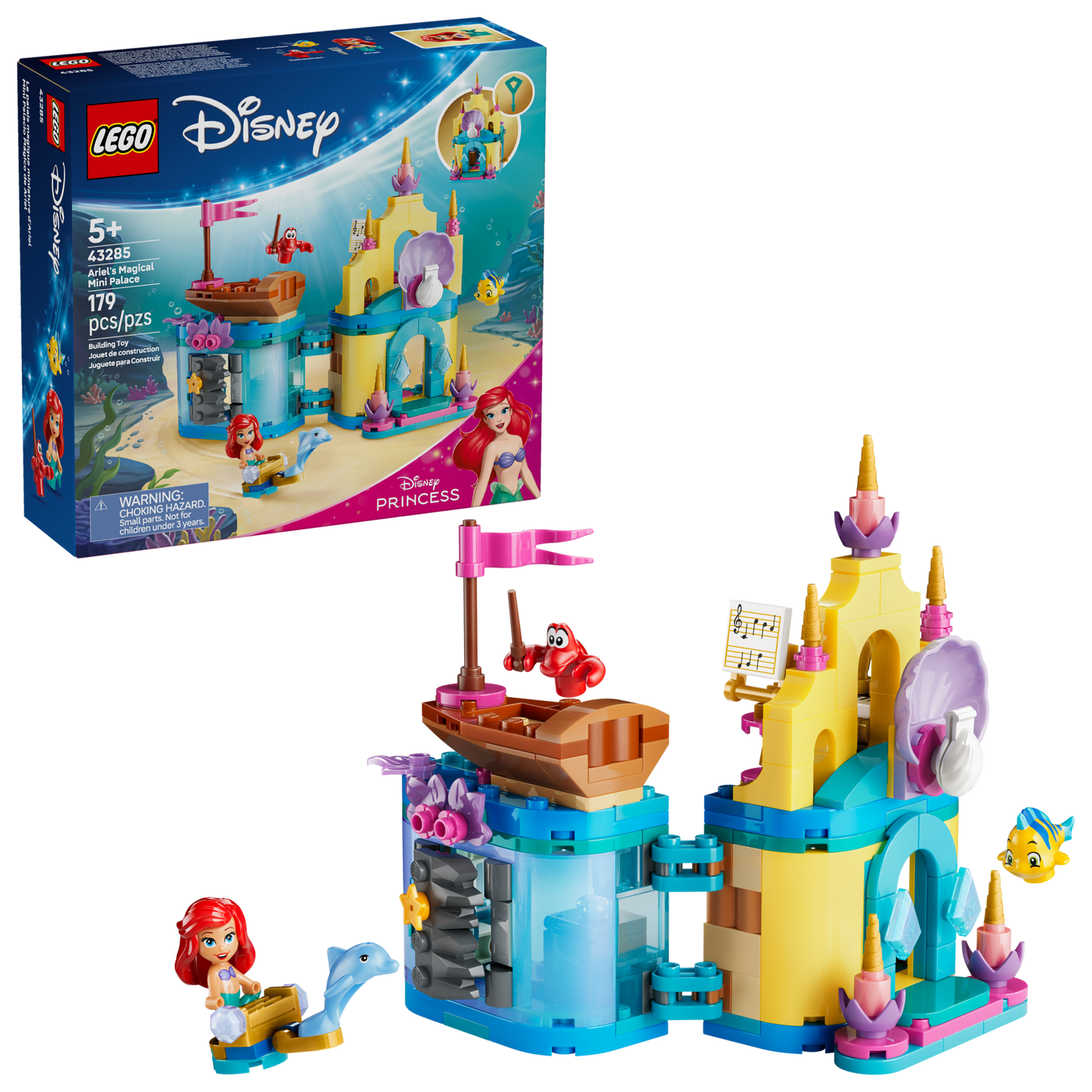 LEGO Disney 43285 Ariel’s Magical Mini Palace