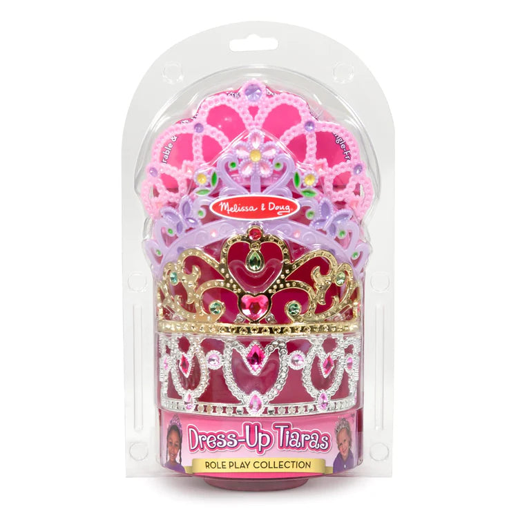 Melissa & Doug Dress-Up Tiaras Role Play Set
