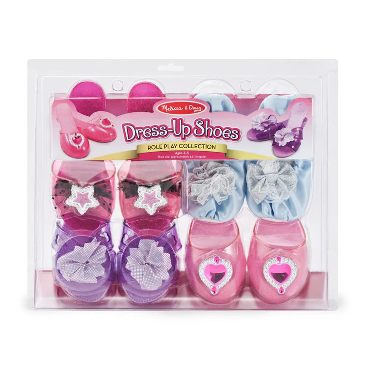 Melissa & Doug Dress-Up Shoes Role Play Collection