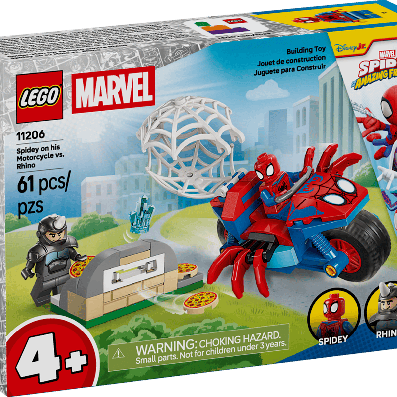 LEGO 11206 Marvel Spidey on Motorcycle VS Rhino