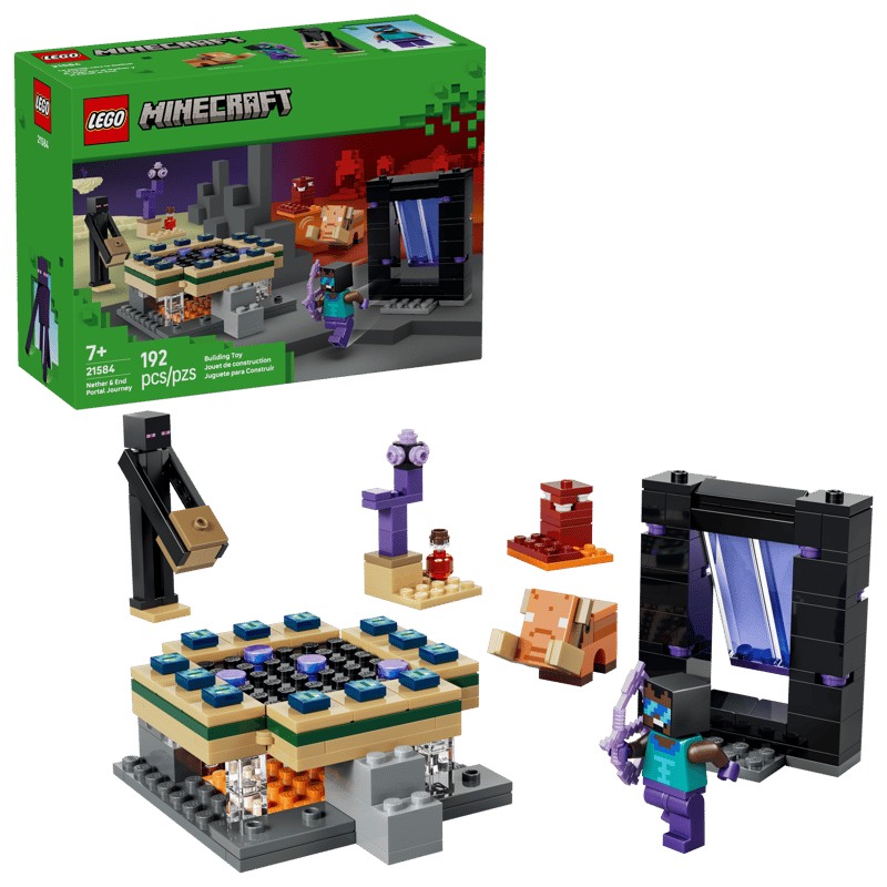 LEGO 21584 Nether & End Portal Journey