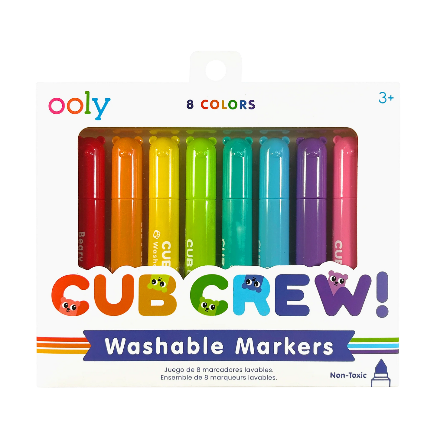 Ooly 8 Color Washable Markers