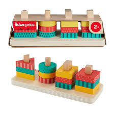 FisherPrice Wooden Shape Stacker