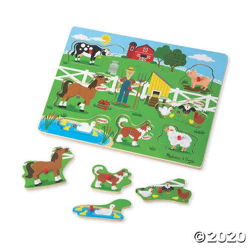 Old MacDonald’s Farm Wooden Song Puzzle