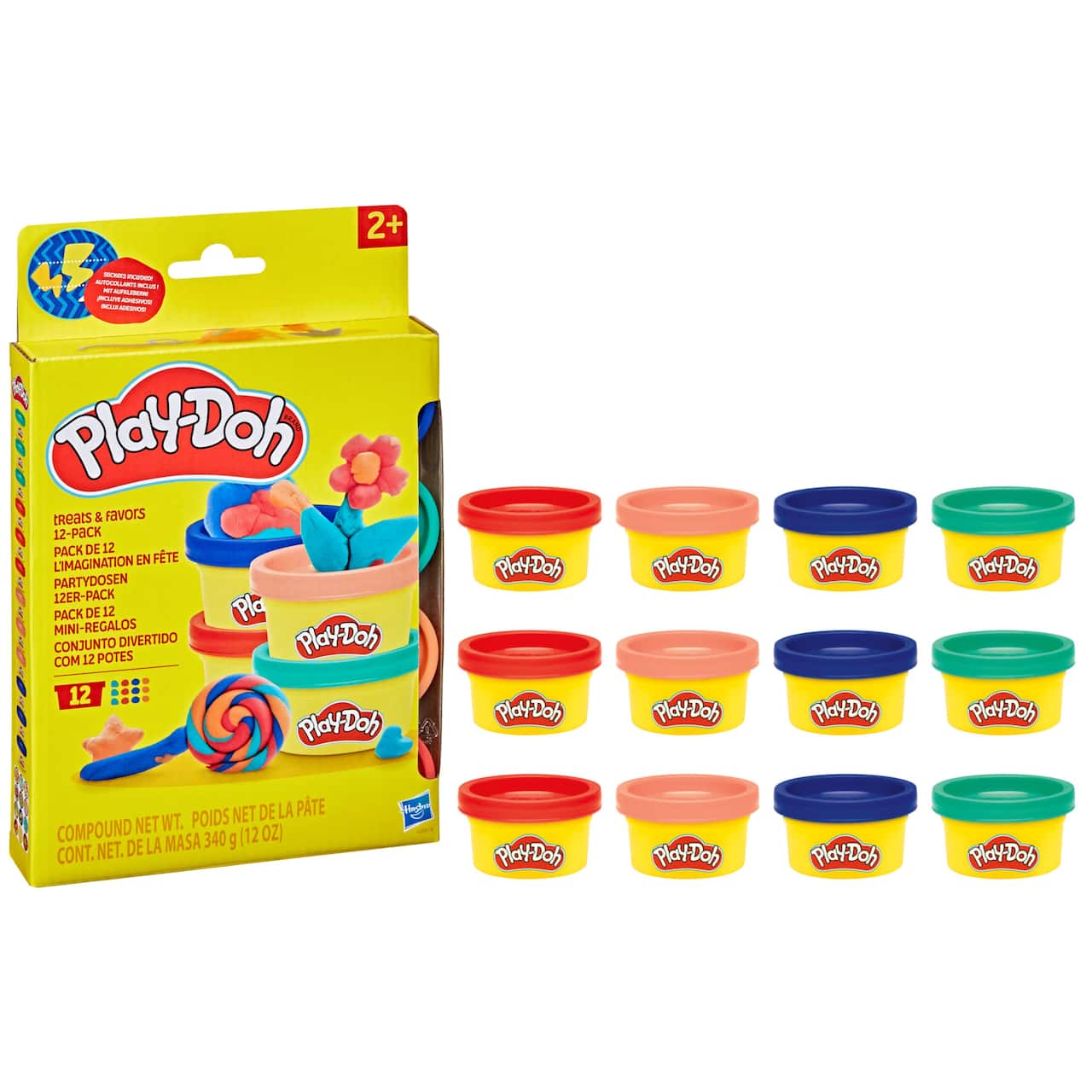 Play-Doh Treats &Favors 12 Pack