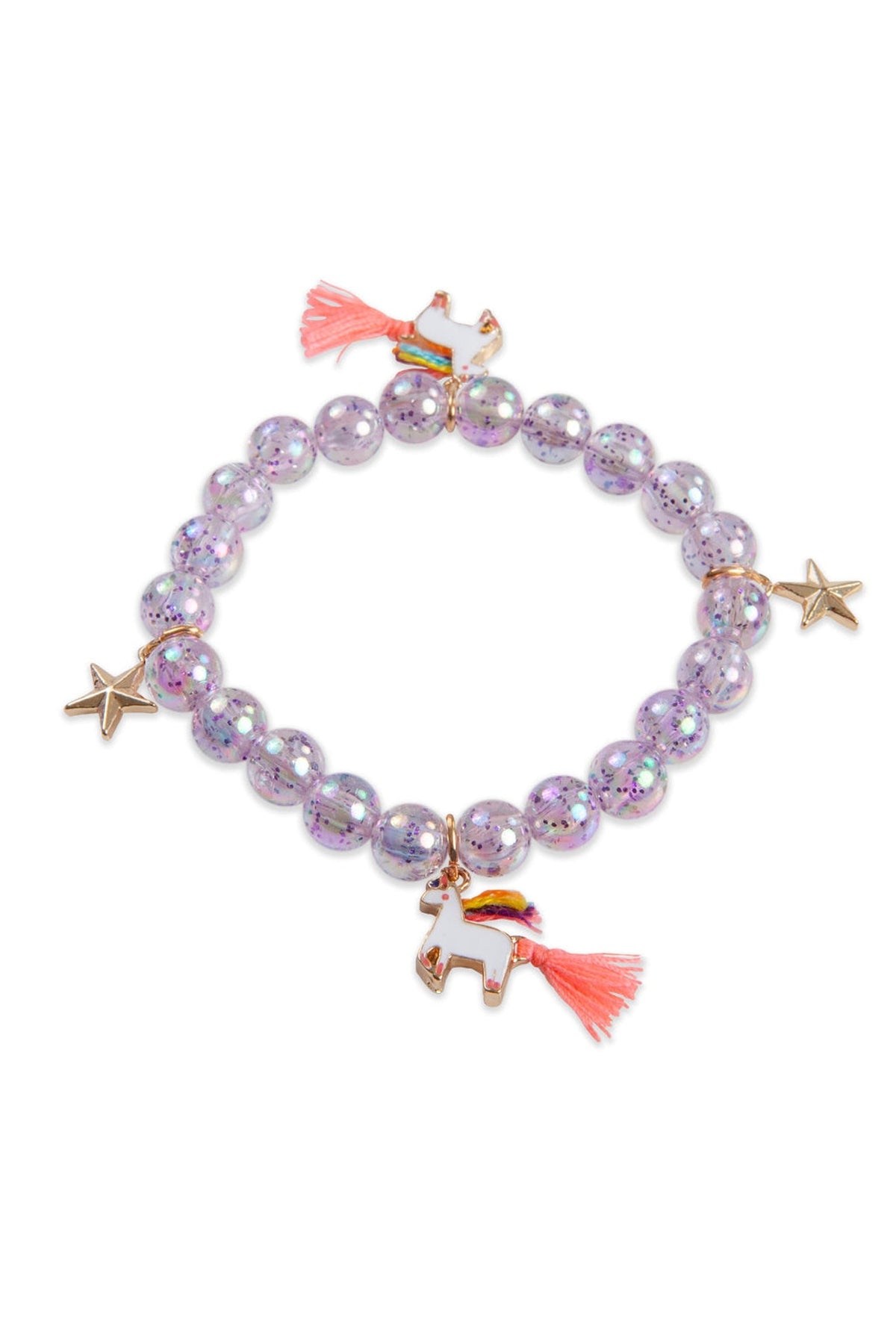 Great Pretenders Purple Unicorn Star Bracelet