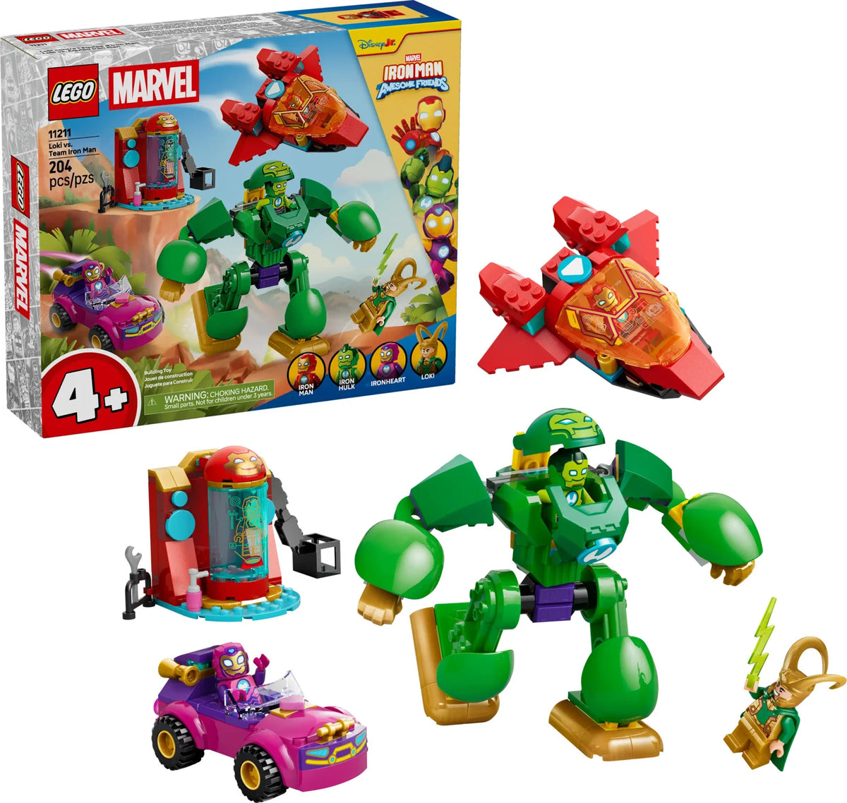 LEGO Marvel 11211 Loki Vs Team Iron Man