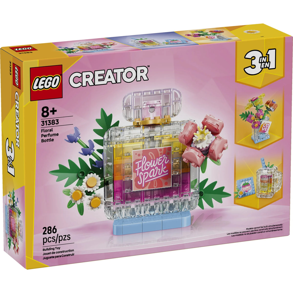 LEGO Creator 31383 Floral Perfume Bottle