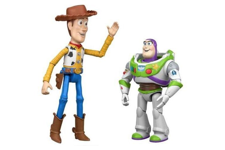 Disney Pixar Toy Story Interactables Woody & Buzz Lightyear