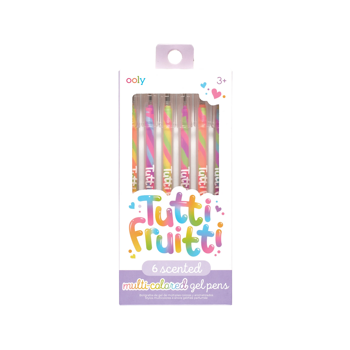 Tutti Fruitti 6 Scented Multi-Colored Gel Pens