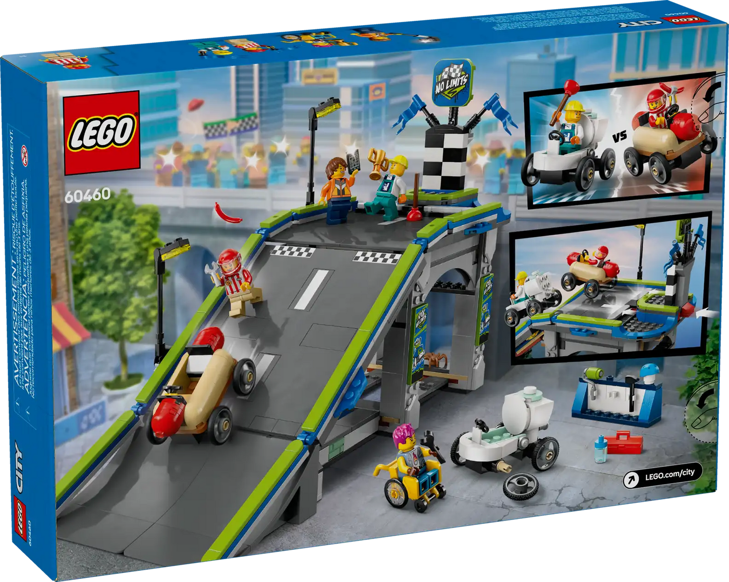 LEGO City 60460 No Limits: Race Car Ramp