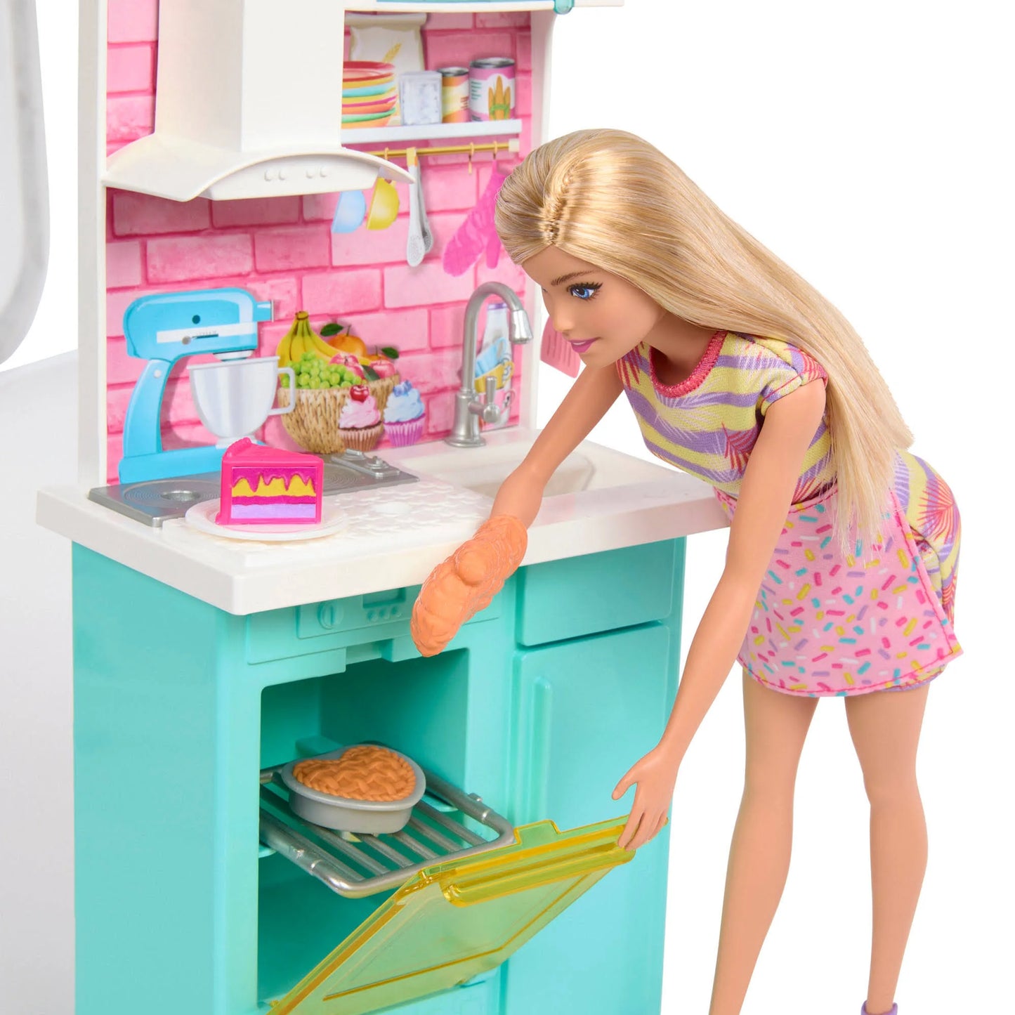 Barbie Celebration Fun Baking & Kitchen With Dolls
