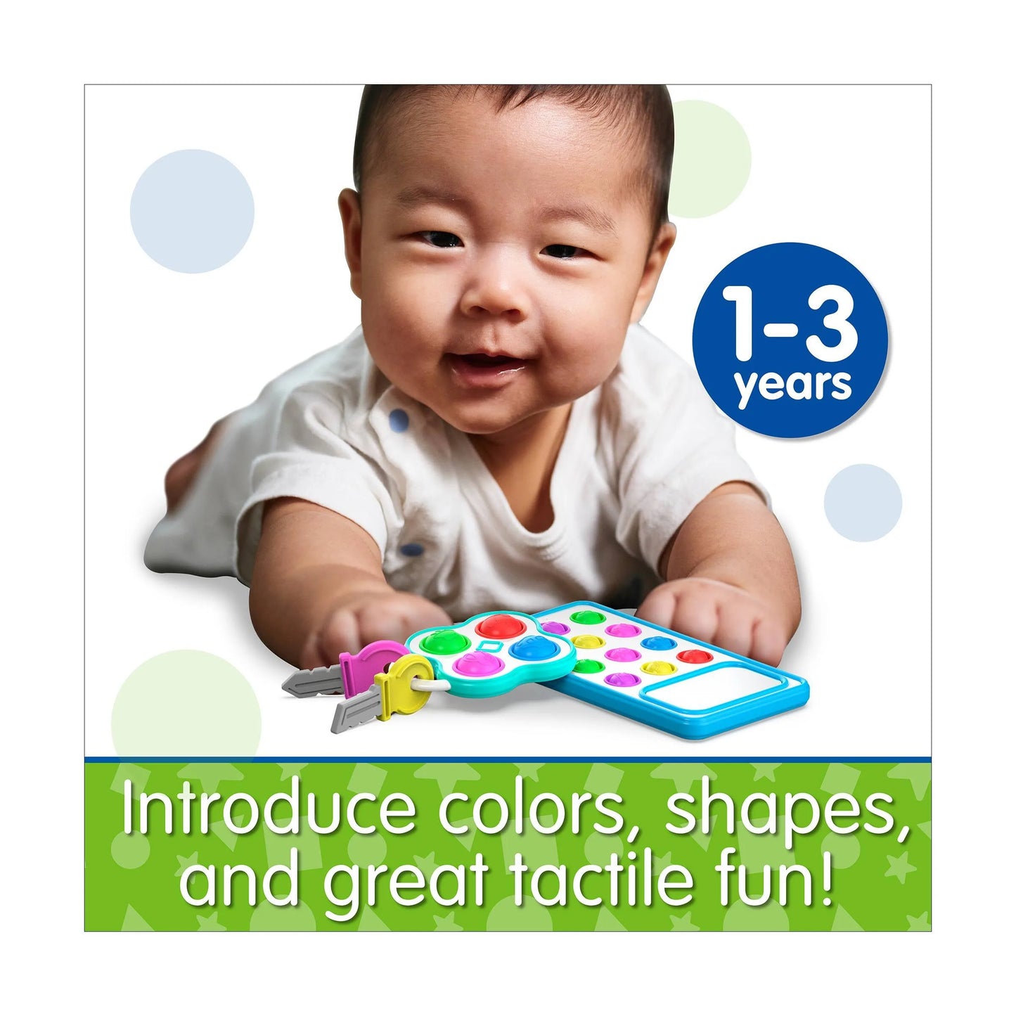 The Learning Journey Pop & Discover Phone and Keys Activity Set