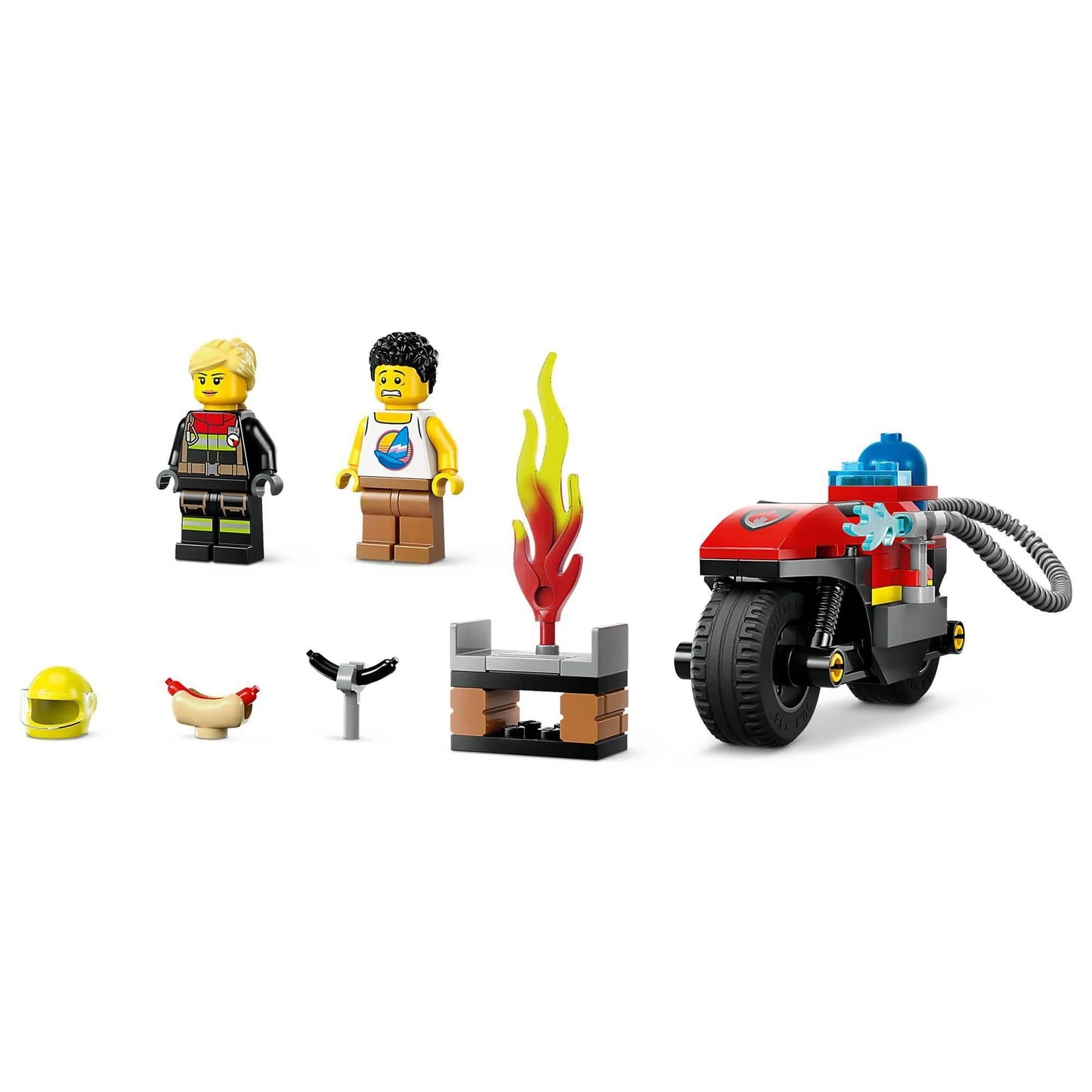 Lego 60410 CITY Fire Rescue Motorcycle