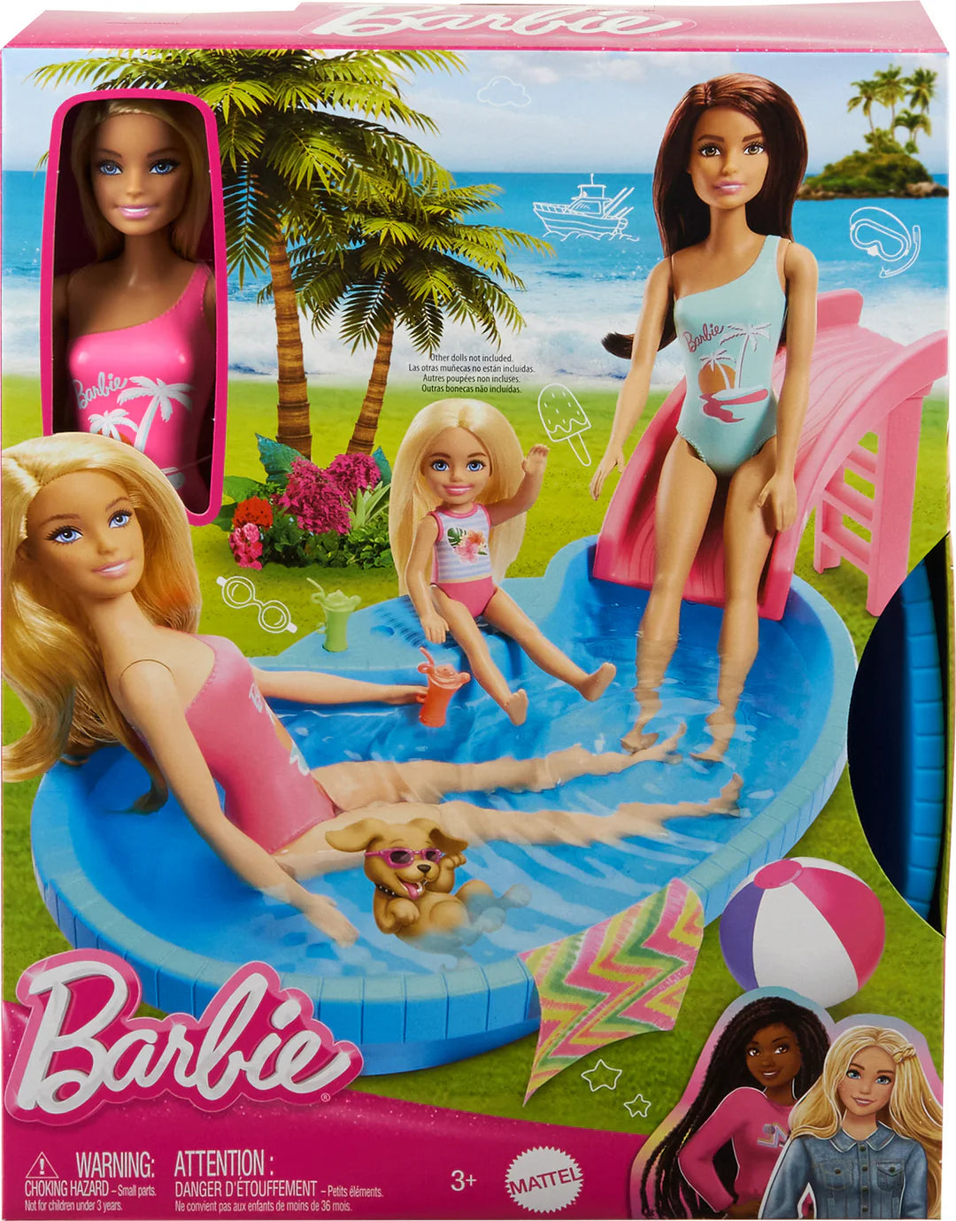 Barbie pool playset