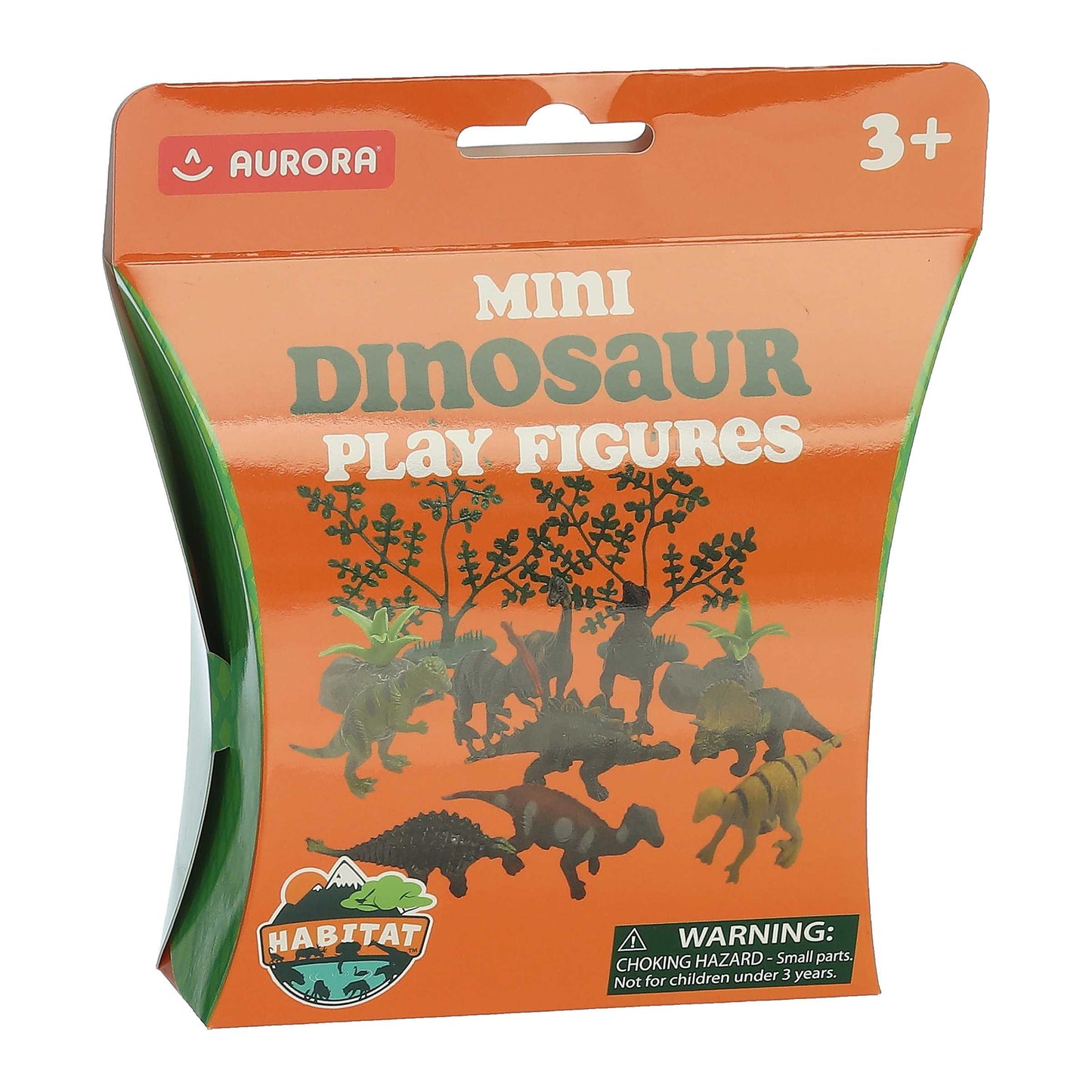 Mini dinosaur play figures