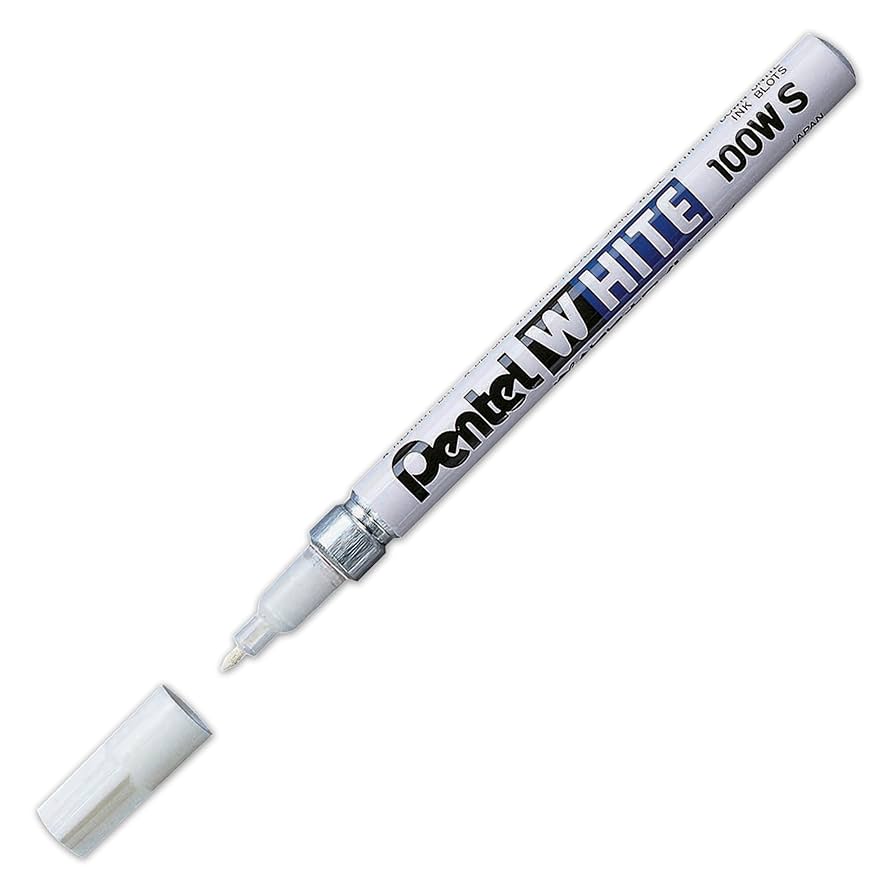 Pentel white marker thin