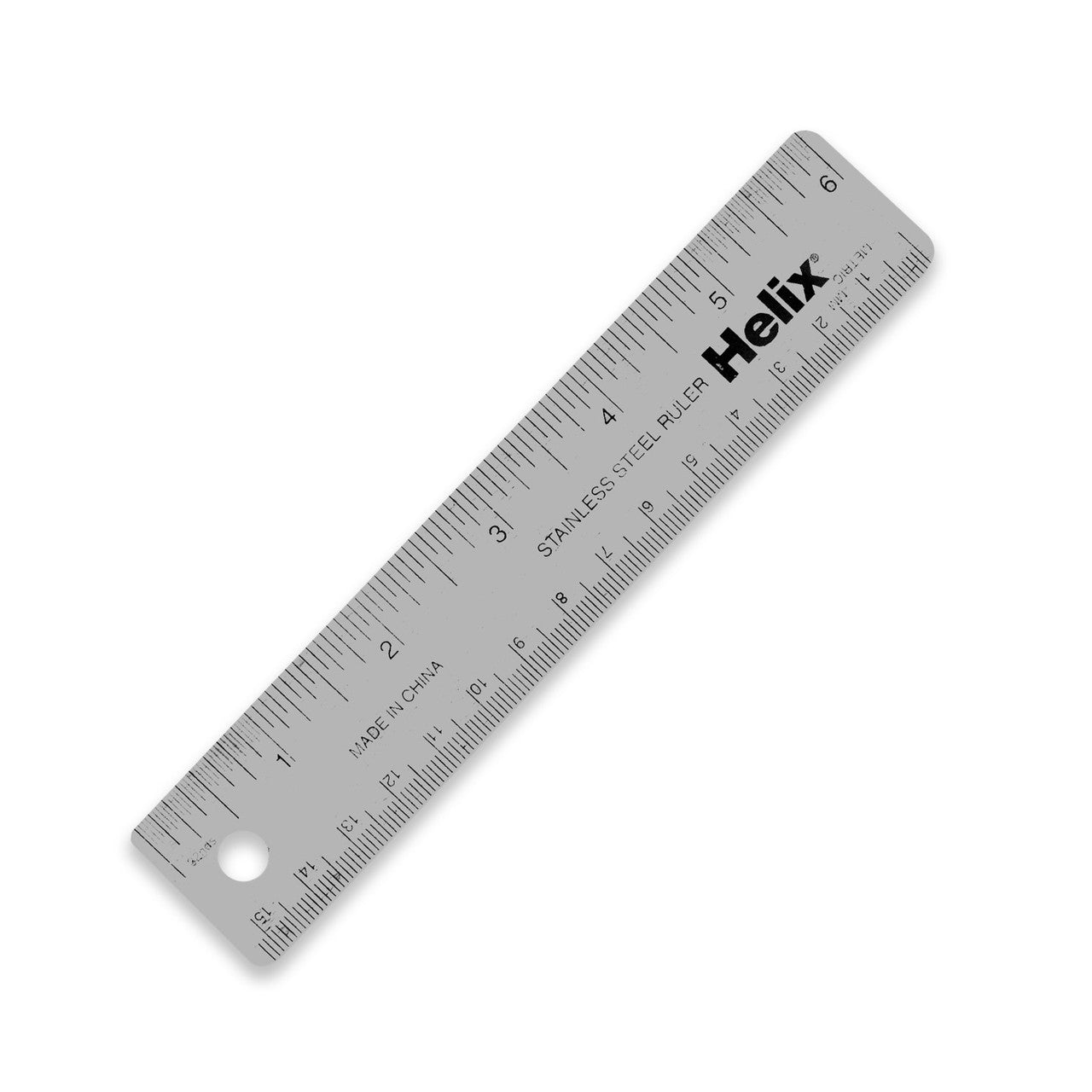 Helix 6” Stainless Steel Ruler