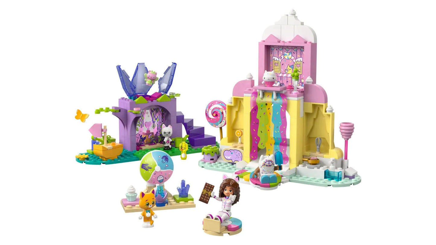 LEGO Gabby's Dollhouse Sweet Treat Mountain & Kitty Garden set