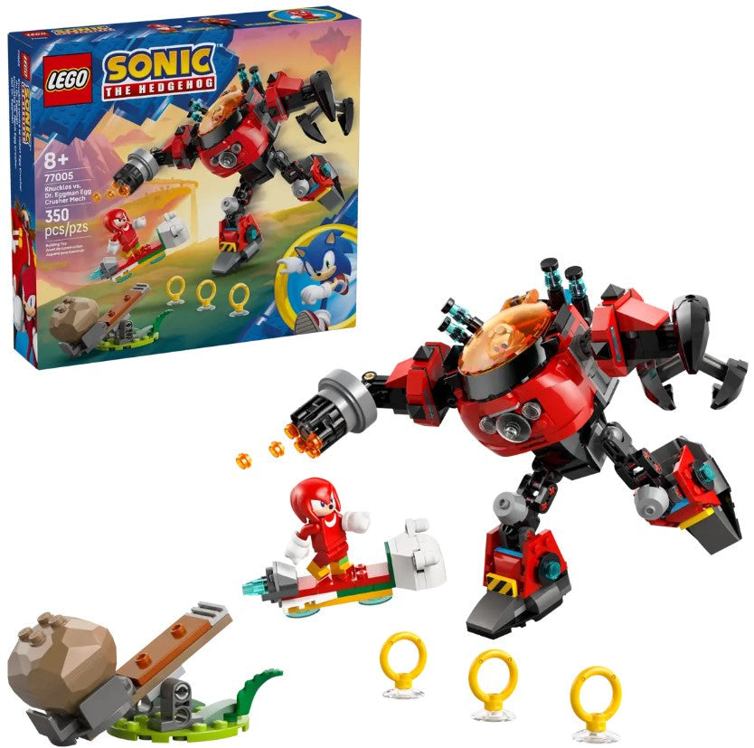 LEGO Sonic the Hedgehog Knuckles vs. Dr. Eggman Egg Crusher Mech