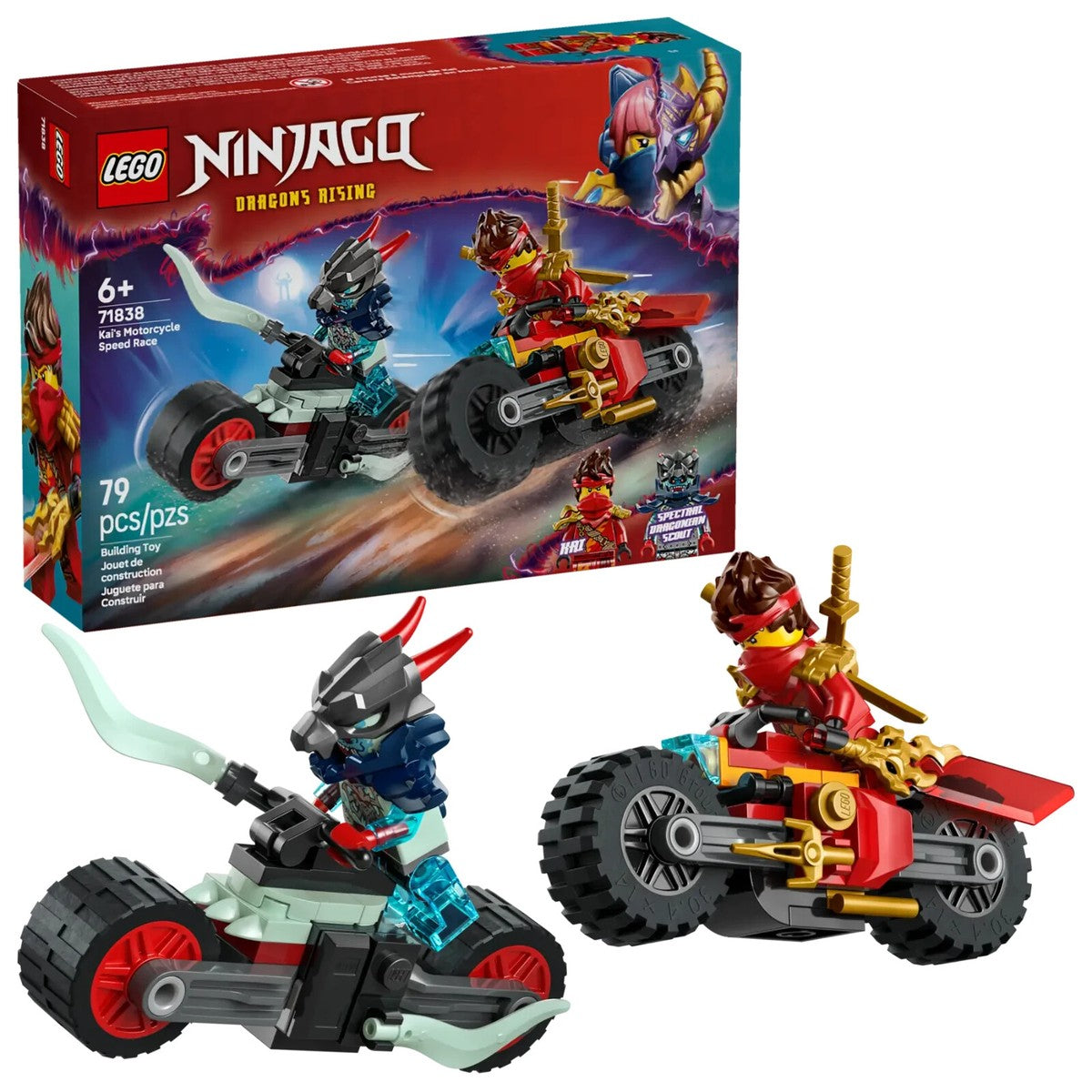 LEGO Ninjago Kai’s Motorcycle Speed Race
