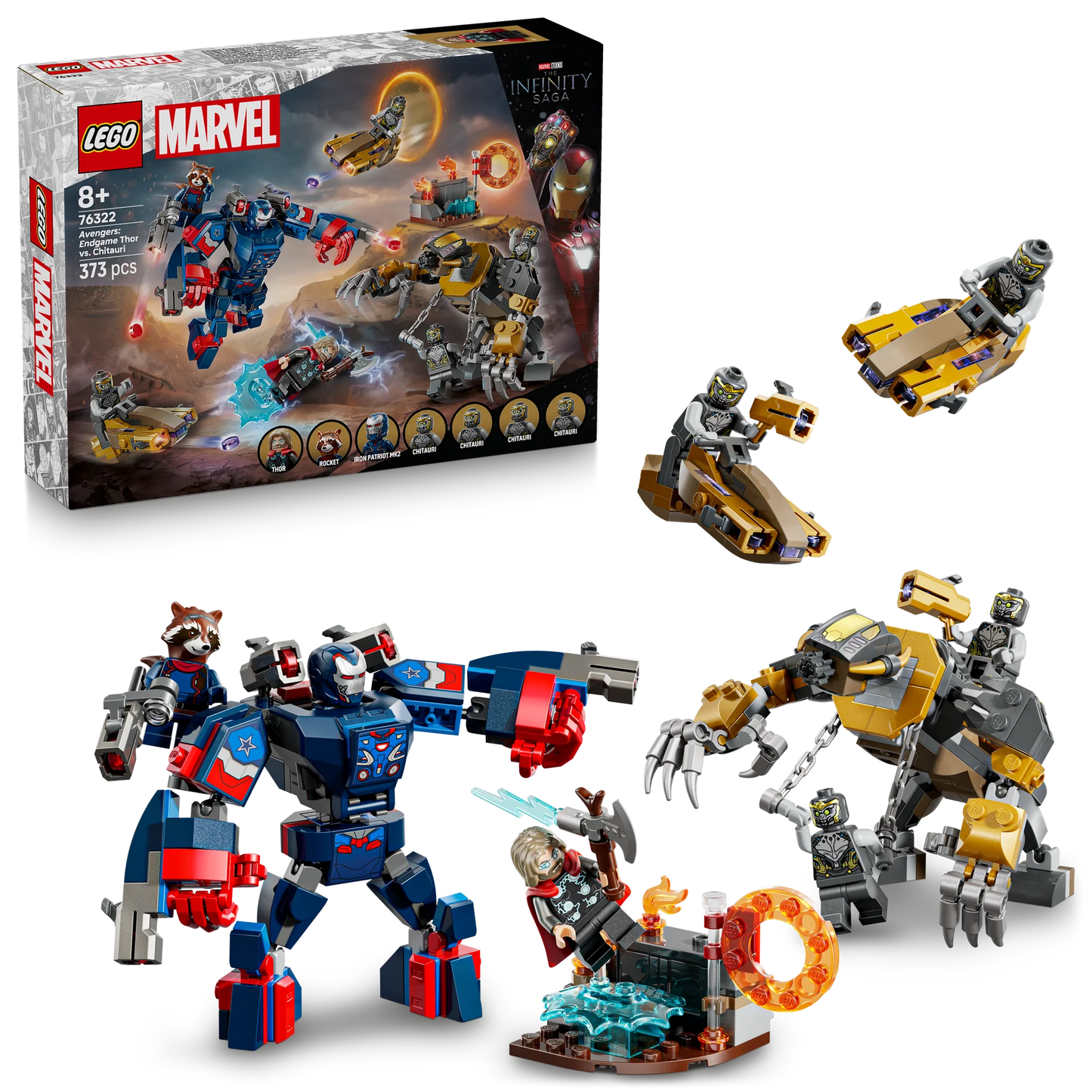 LEGO Marvel Avengers: Endgame Thor vs Chitauri