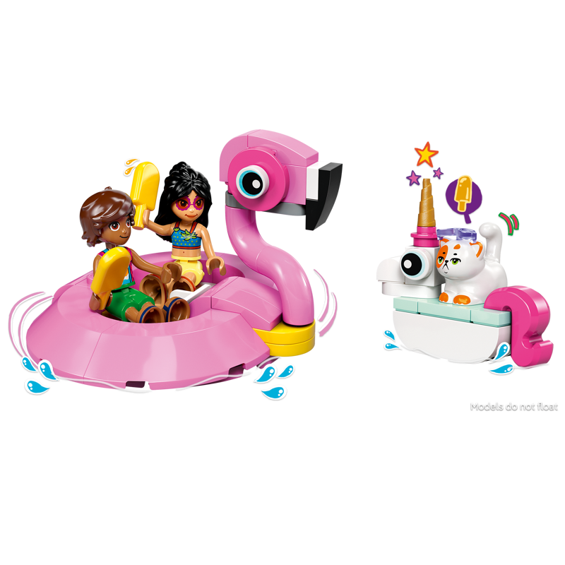 LEGO Friends Unicorn and Flamingo Pool Party