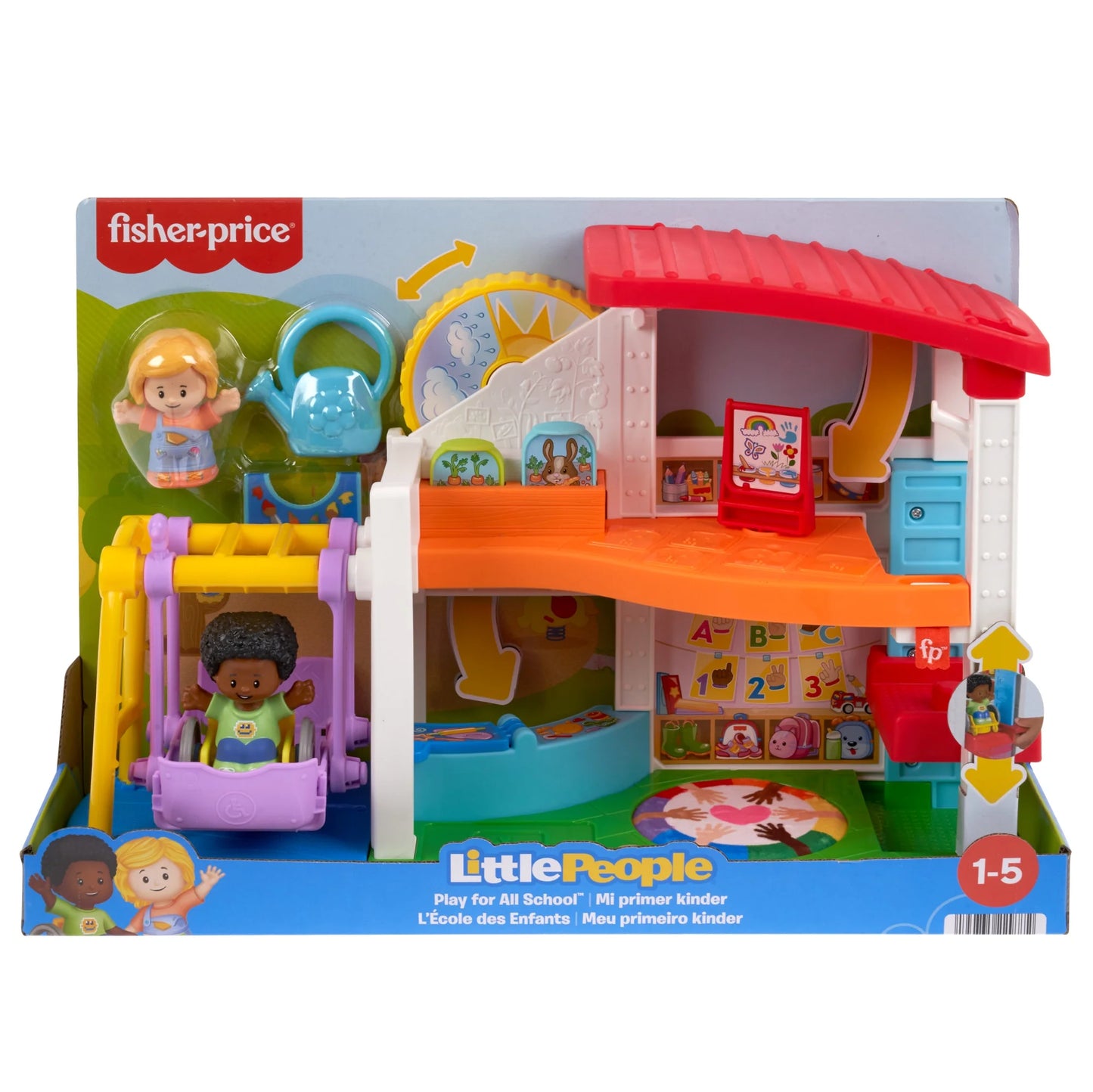 Fisher-Price Little People Play for All School Toddler Playset