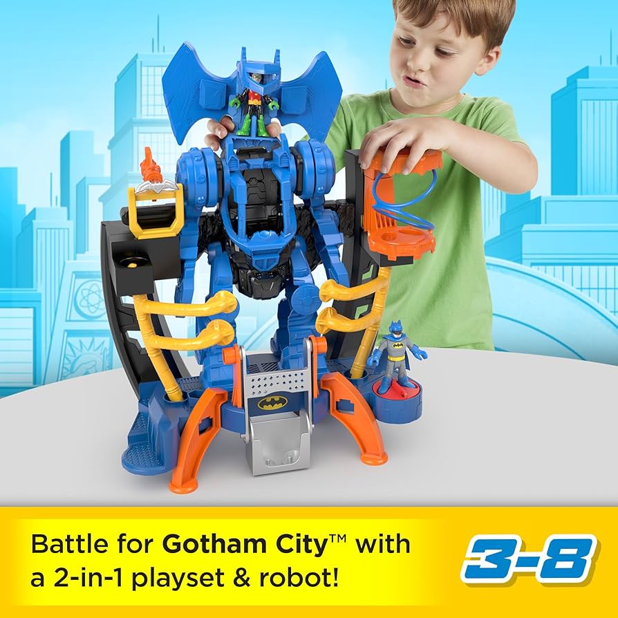 Fisher-Price Imaginext DC Super Friends Batman Robo Command Center Playset