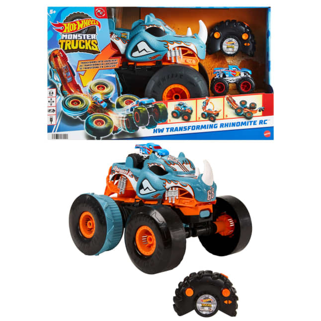 Hot Wheels Monster Trucks Rhinomite RC