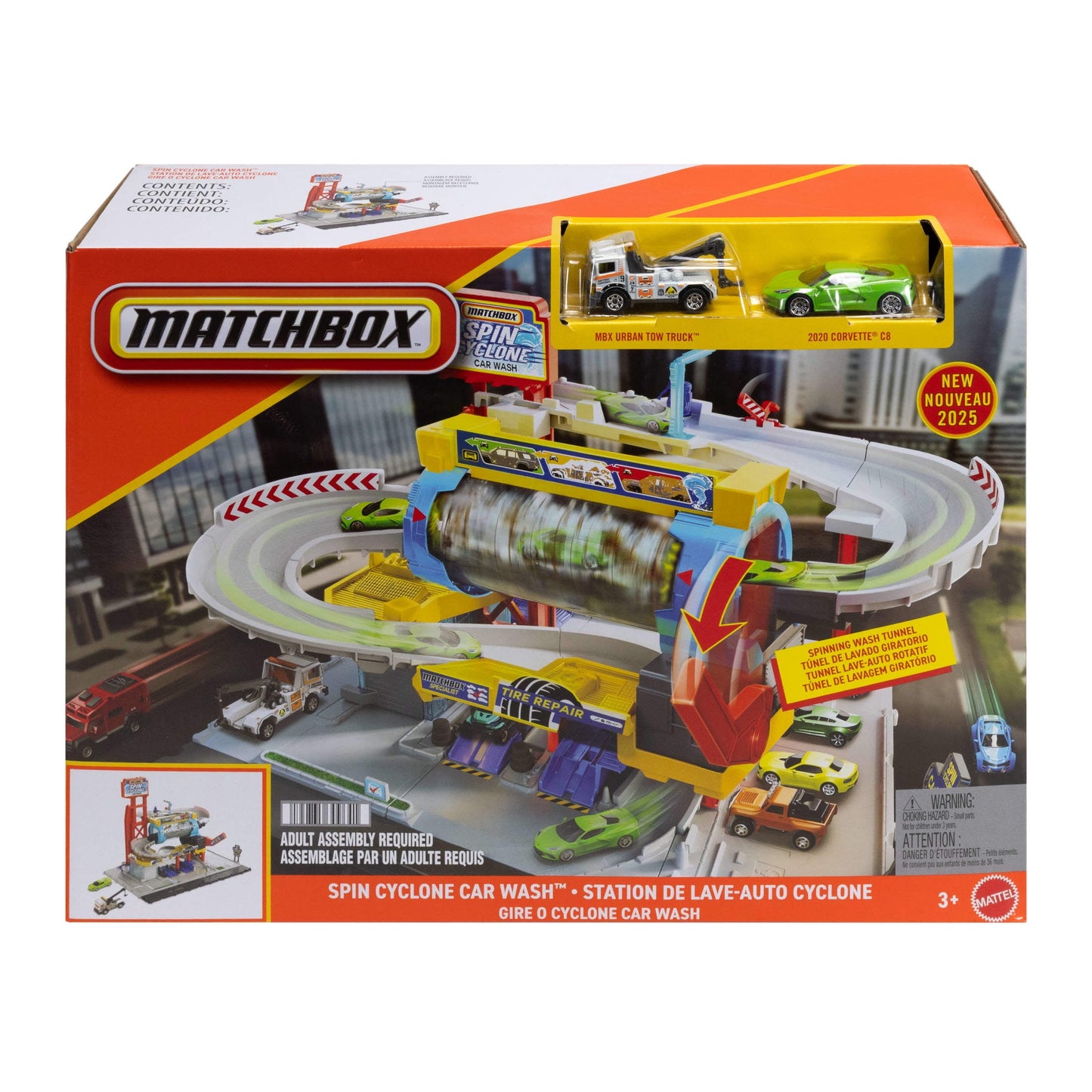 Matchbox Spin Cyclone Car Wash