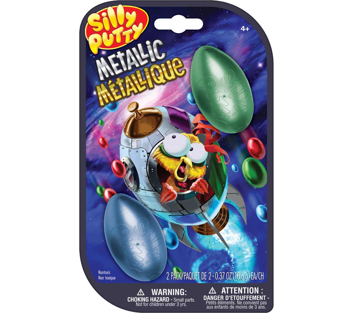 Silly Putty Metallic 2 Pack