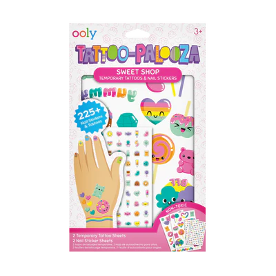 Ooly Tattoo-Palooza and Nail Stickers