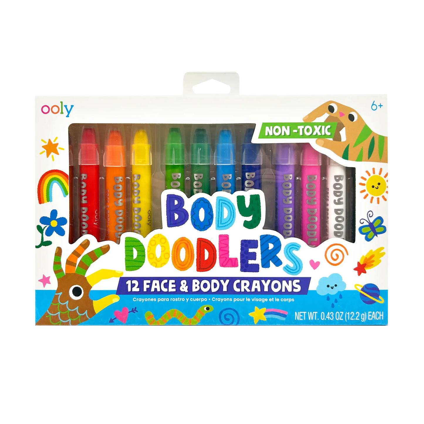Ooly Body Doodlers Crayons